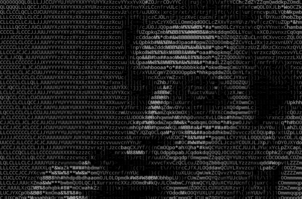 Portrait de Lacan à base de lettres